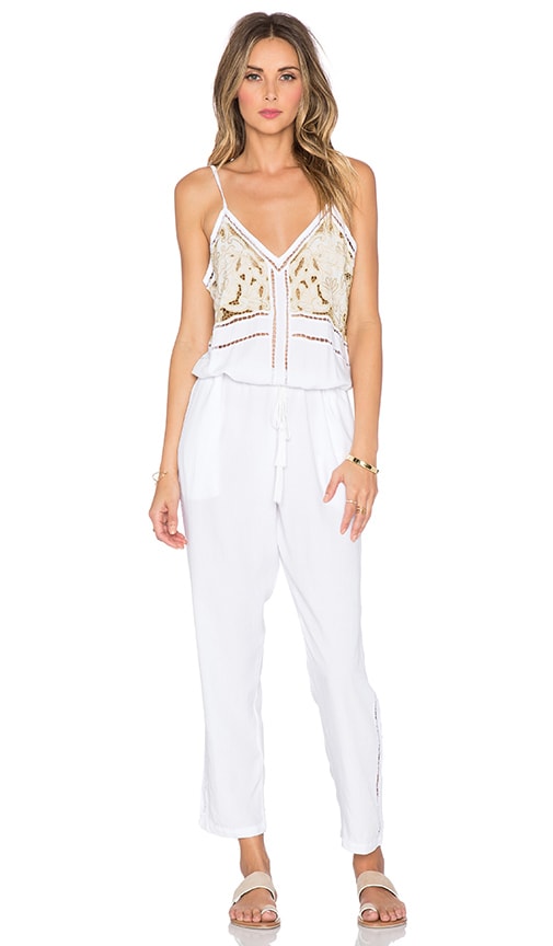 Cleobella Mona Jumpsuit in White | REVOLVE