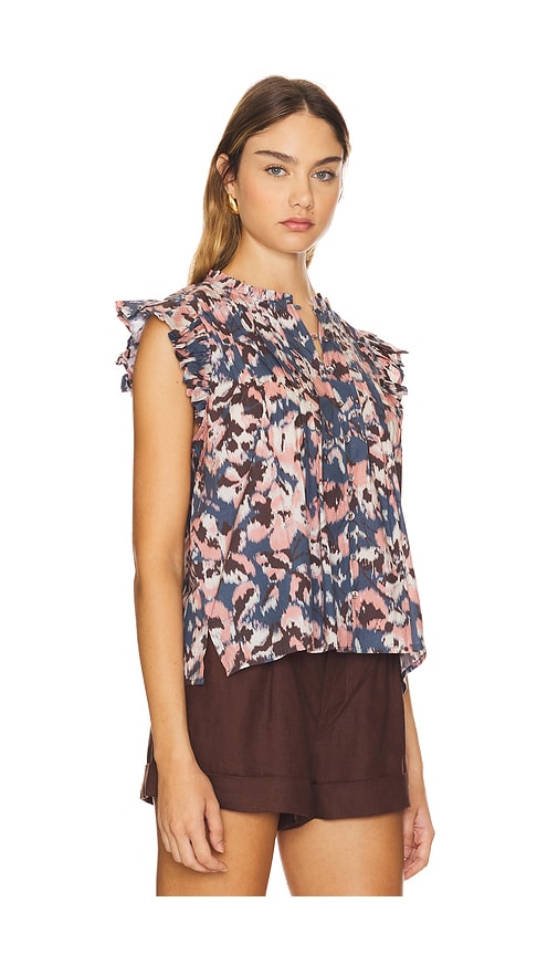 Shop Cleobella Maritza Blouse In Le Jules Print