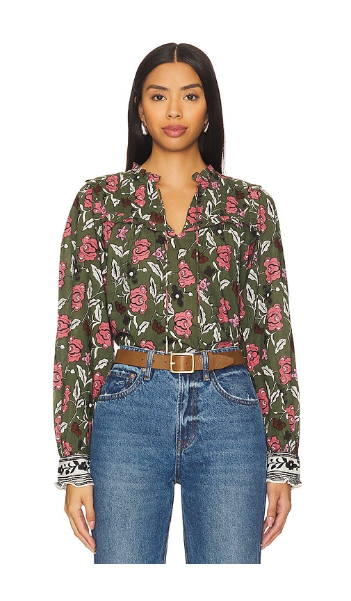 Cleobella Leni Blouse In Fiore Print