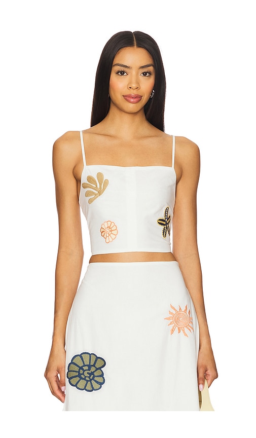 TOP SANS MANCHES SAGE in . Size S, XS - Cleobella - Modalova