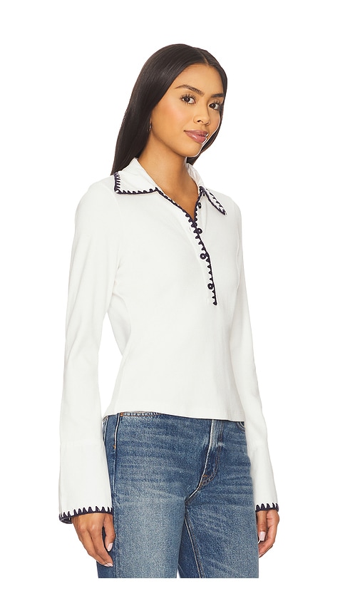 Cleobella Aimee Top In Ivory In White