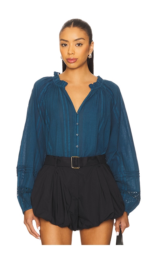 Cleobella Alicia È¡¬è¡« Â€“ É©¬ç•¥å�¡å²›è“�. Å°ºç � S (also Â€“ L, M, Xl, Xs). In Blue