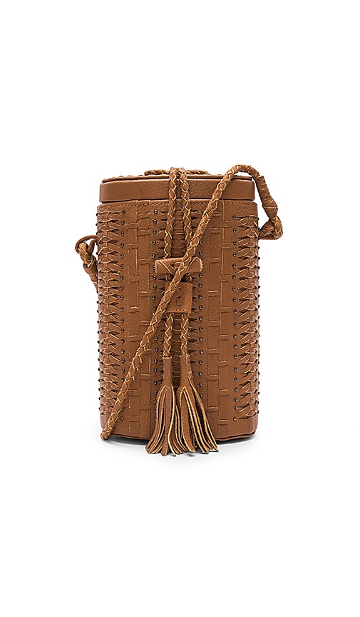 Cleobella Crosstown Bucket Bag in Tan