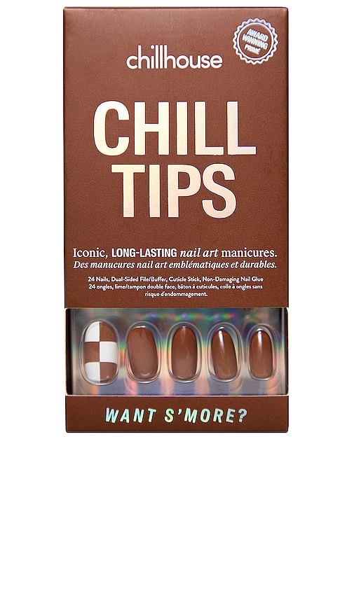 Product image of Chillhouse CHILL TIPS プレスオンネイル in Want S'more. Click to view full details