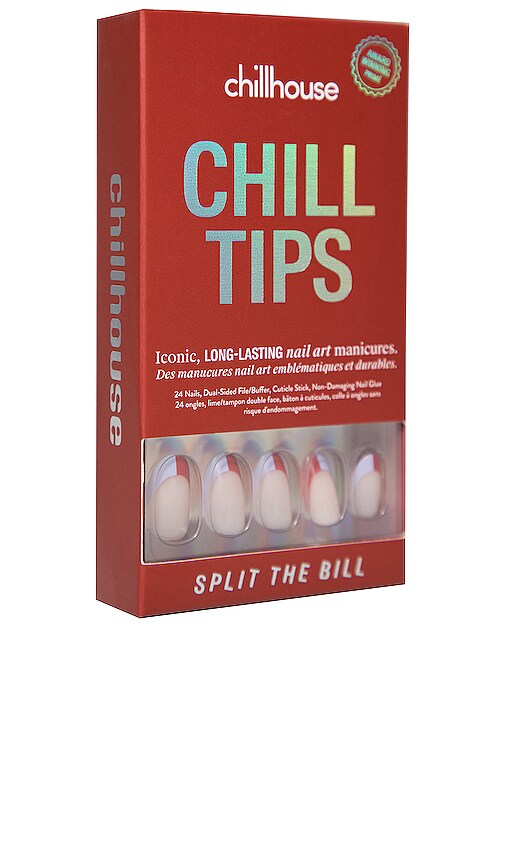Chillhouse Chill Tips Press-on Nails In Burgundy