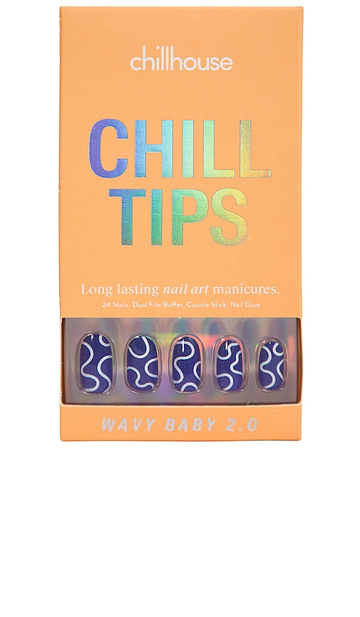 Chillhouse Chill Tips Press-on Nails In Wavy Baby 2.0-multi