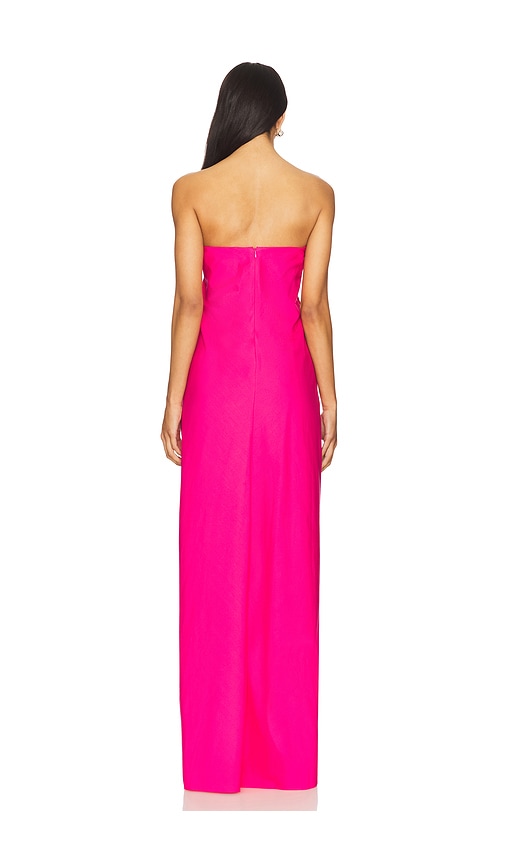  Caroline Constas Maxikleid Kaia In Pink. Größe S. Also In Xs. 