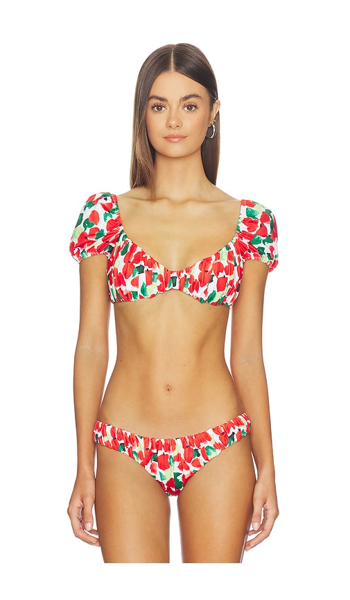 CAROLINE CONSTAS Zoe Bikini Top