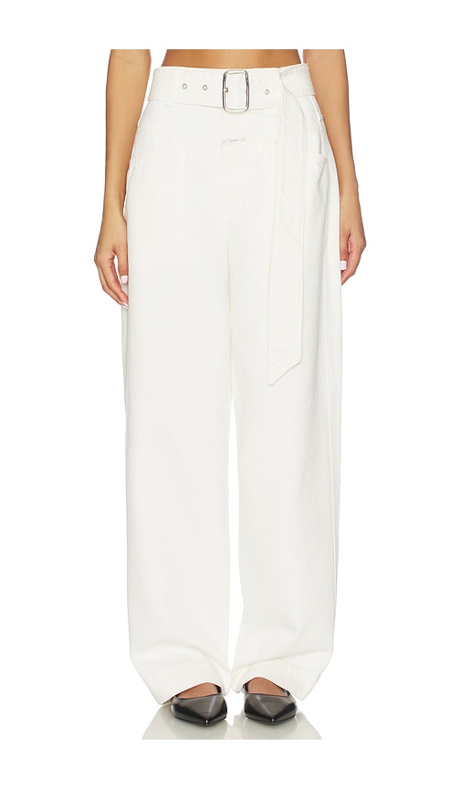 Closed Deni Wide Leg Jeans In White