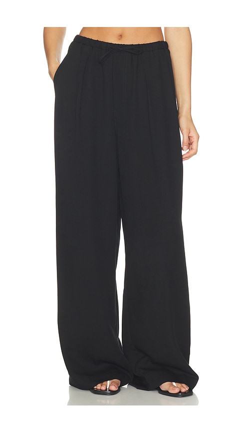 CLOSED PANTALON LARGE WYNSTON  en Black. Taille XL. Also en S.