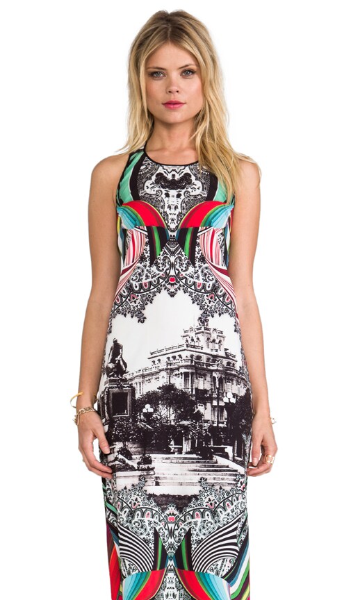 Swirl Scarf Dress