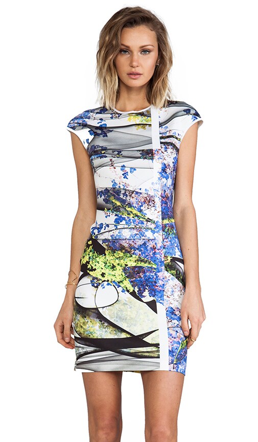 Space Garden Neoprene Dress