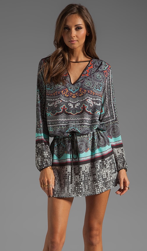 Paisley Disco Dress