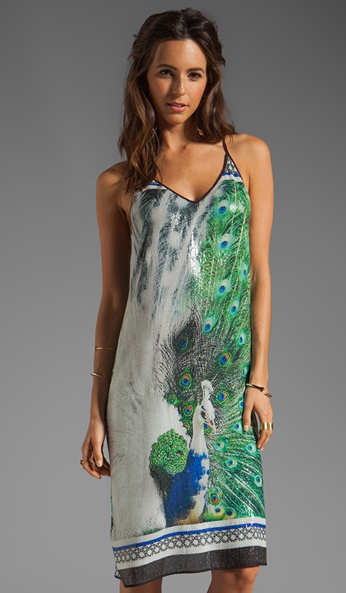 Peacock Sequin Dress