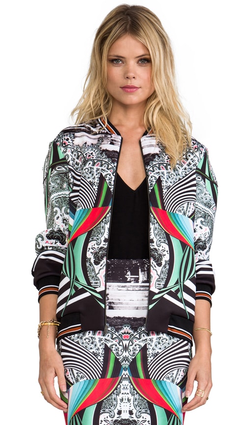 Swirl Scarf Jacket