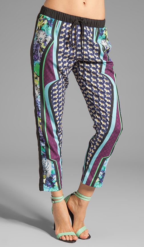 Graphic Flowers Pant
