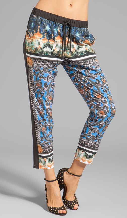 Arabesque Scarf Pants