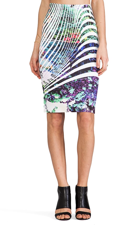 Ribbon Landscape Neoprene Skirt