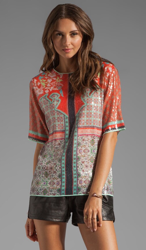Old Cow Hand Sequin Top