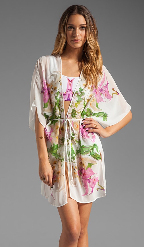 Flower Filigree Kimono