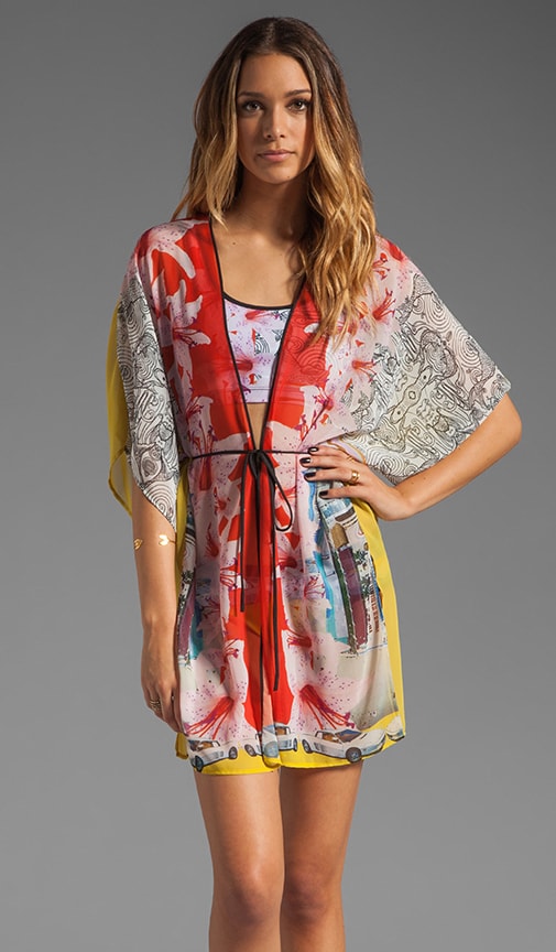 Miami Streets Kimono