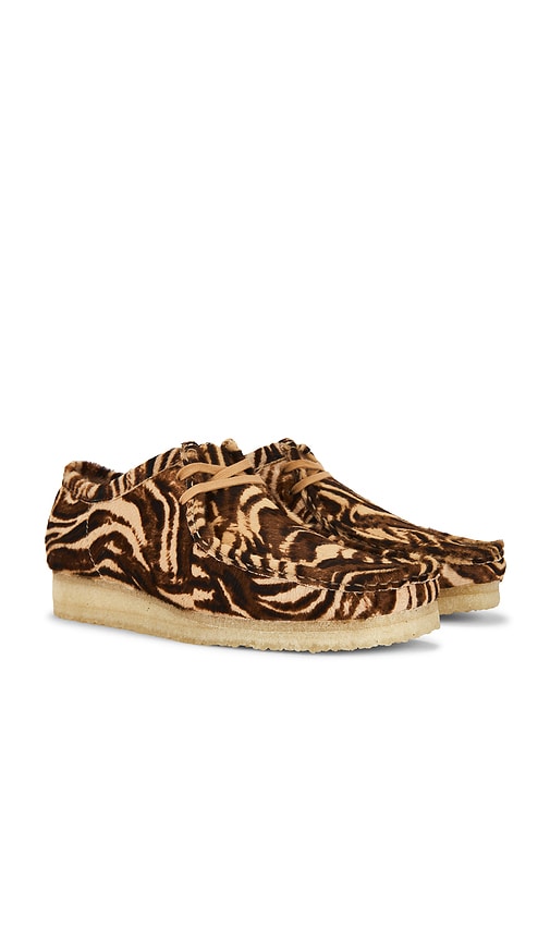 Clarks Wallabee in Tiger Print