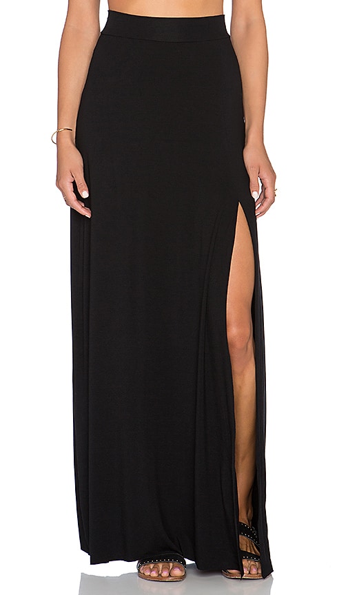 Clayton Sarah Maxi Skirt in Black | REVOLVE