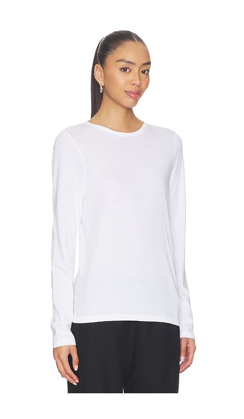 Clyque Philly Long Sleeve Tee In White