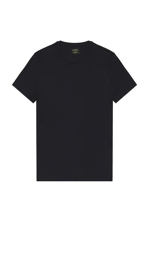 Commando Microfiber 2 Pack Crewneck Undershirt In Multi