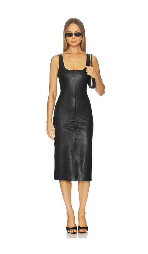 Commando Faux Leather Midi Tank Dress