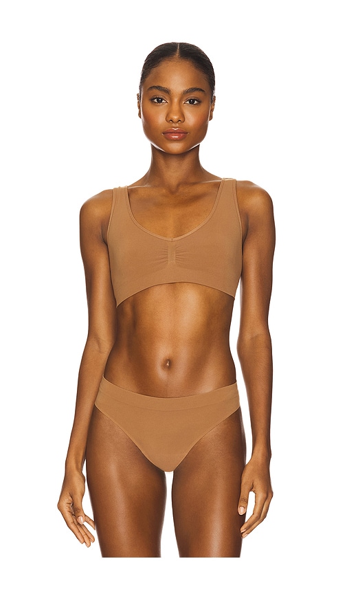 Ballet Body Bralette in Brown. - size S/M (also in M/L)