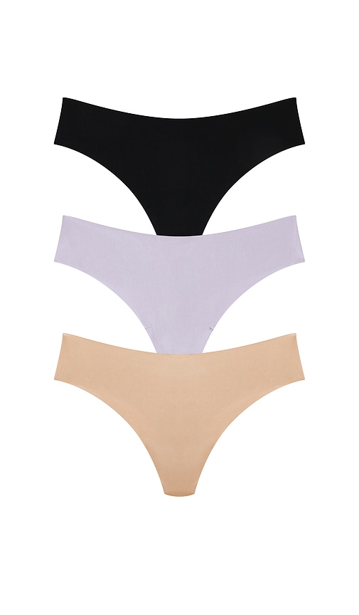 Commando Butter Thong 3-pack In Multi