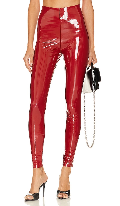 Spanx Ruby Faux Patent Leather Leggings