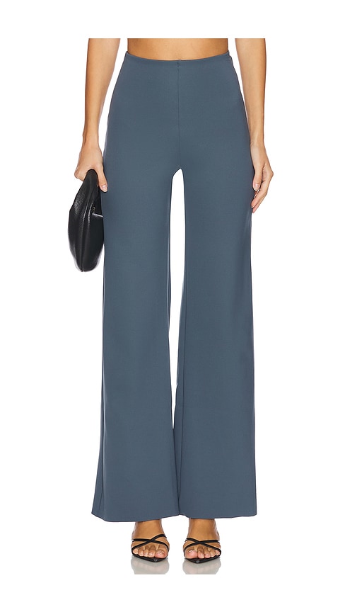 Commando Neoprene Wide Leg Pant In Storm