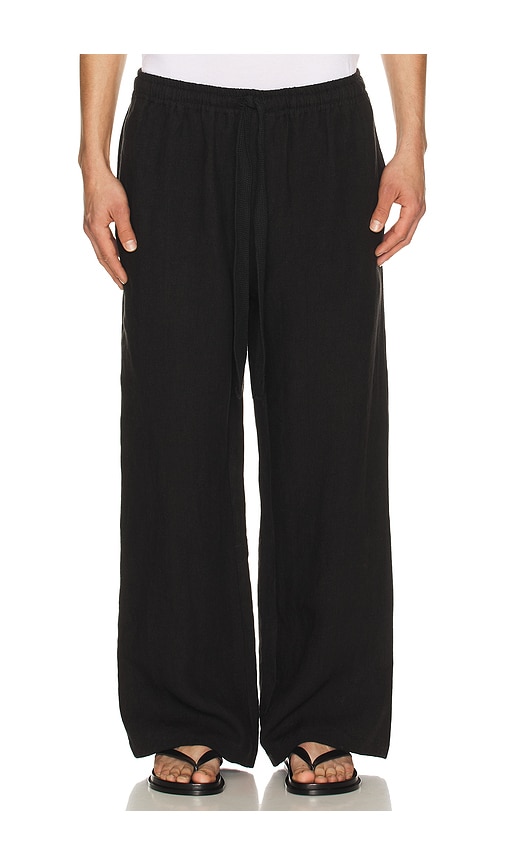 Commas Wide Leg Linen Trousers