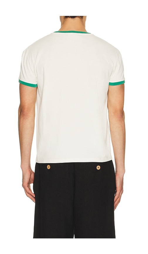 Commas Bodysurf Tee In White
