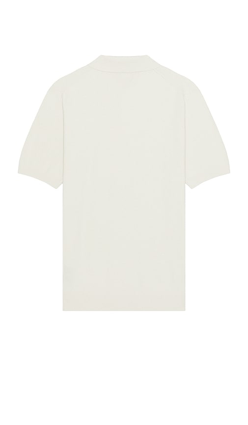 Shop Club Monaco Short Sleeve Boucle Polo In White