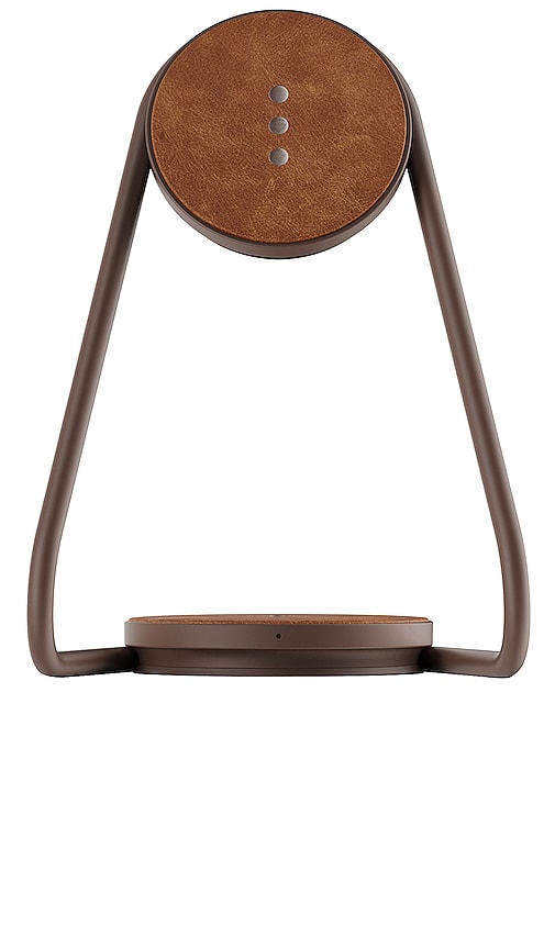 Courant Mag: 2 Classics Magnetic Charging Stand In Brown