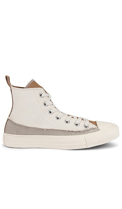 Converse Chuck Taylor All Star Crafted Canvas Sneaker in Egret, Hemp, & String | REVOLVE