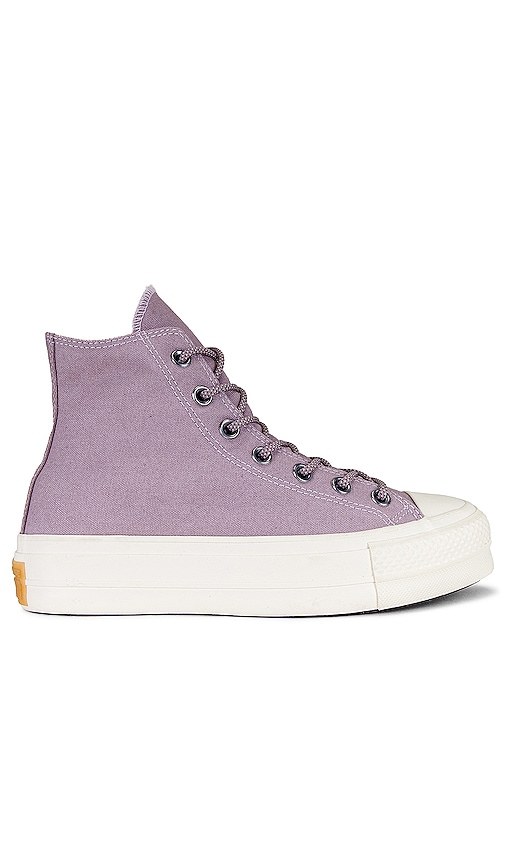 Converse Chuck Taylor All Star Lift Trainer In Lavender | ModeSens