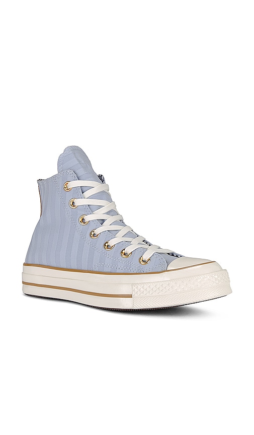 Shop Converse Chuck 70 Herringbone Stripe Sneaker In Cloudy Daze  Egret  & Trek Tan