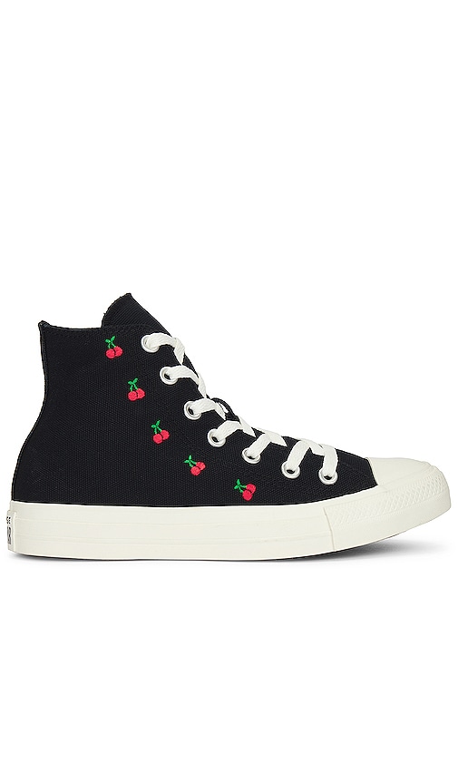Shop Converse Chuck Taylor All Star Cherries Sneaker In Black