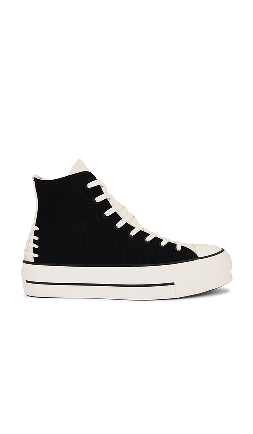 Chuck Taylor All Star Lift Sneaker in Black. - size 9 (also in 10, 5.5, 6.5, 7, 7.5, 8, 9.5)