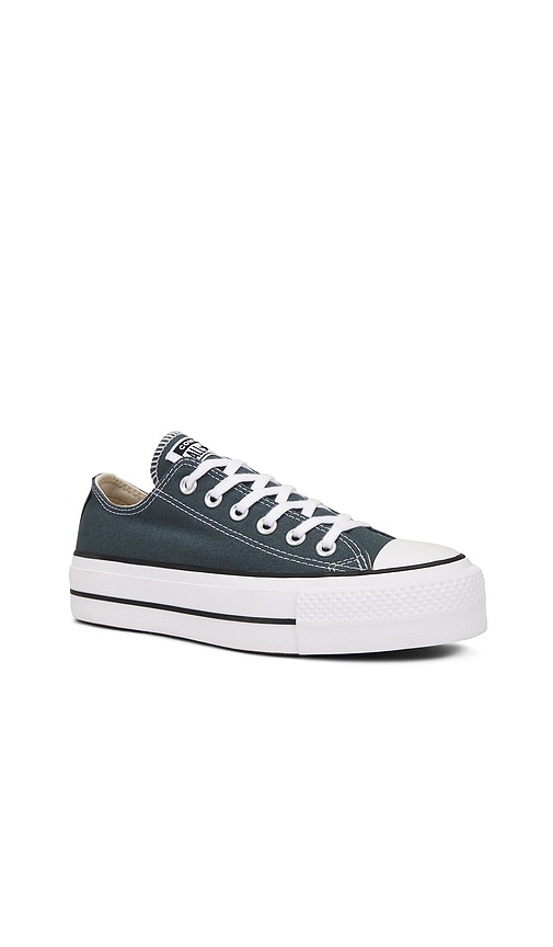 Converse Chuck Taylor All Star Lift Sneaker In True Nature Natural Ivory & Black