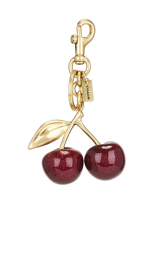 MINI SAC BRELOQUE RESIN CHERRY en - Coach - Modalova