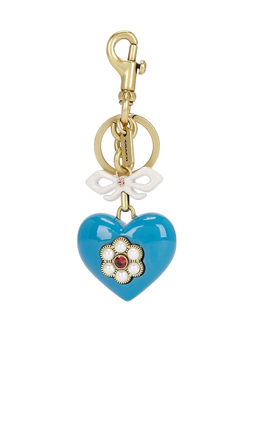 Coach Heart Bag Charm
