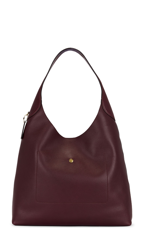 Coach Brooklyn Shoulder 39 Bag In Burgundy