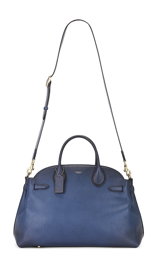 Coach Soft Empire Carryall Bag 40 Navy