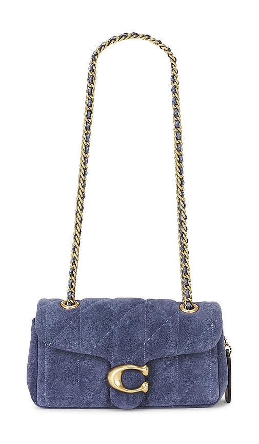 Coach Quilted Tabby Shoulder Bag 20 Light Denim