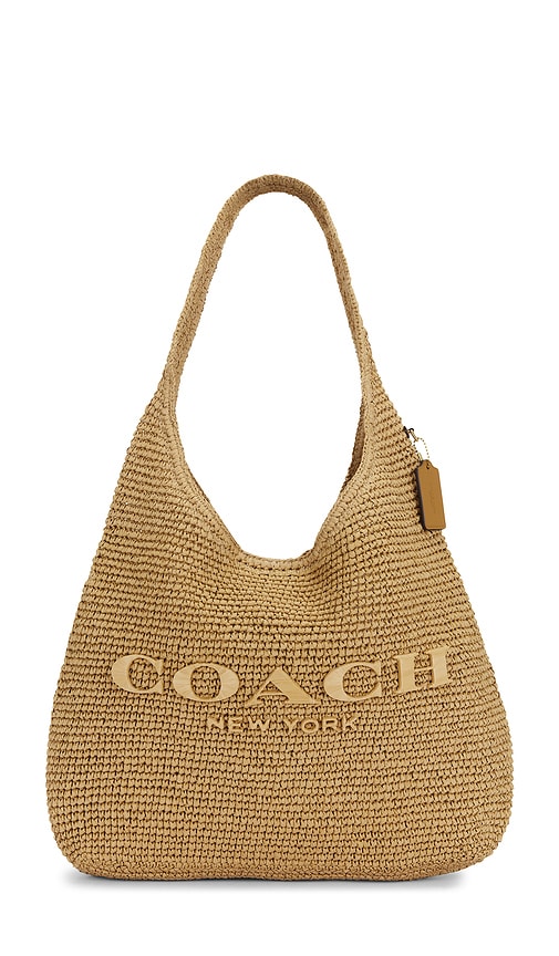 Coach Straw Brooklyn 39 Shoulder Bag | Thumbnail 3 Coach Straw Brooklyn 39 Shoulder Bag | Thumbnail 3
